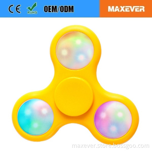 Customized LOGO Fidget Toys Hand LED Spinner with High Quality Bearing